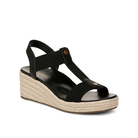 Solano Calera Women's Heel/Wedge Sandals - Black