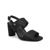 Tulip Jade Women's Heel/Wedge Sandals - Black