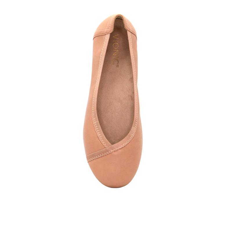 Spark Caroll Women's Ballet Flat Shoes - Tan