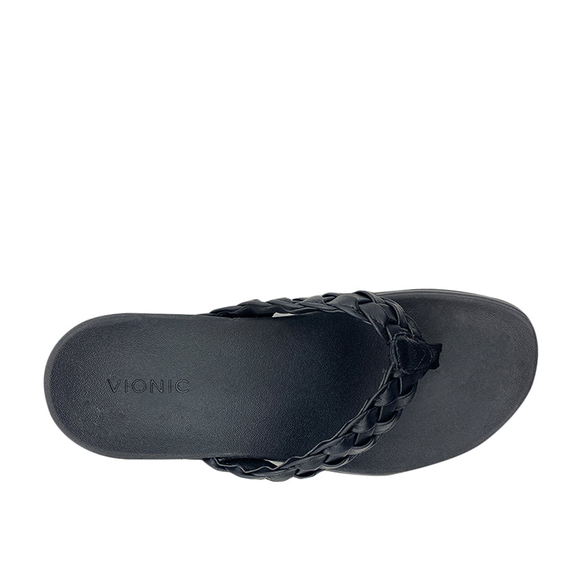 Sunrise Kenji Women's Wedge Sandals - Black