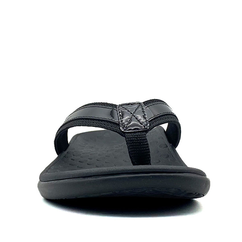 Tide II Toe Post Women's Sandals - Black