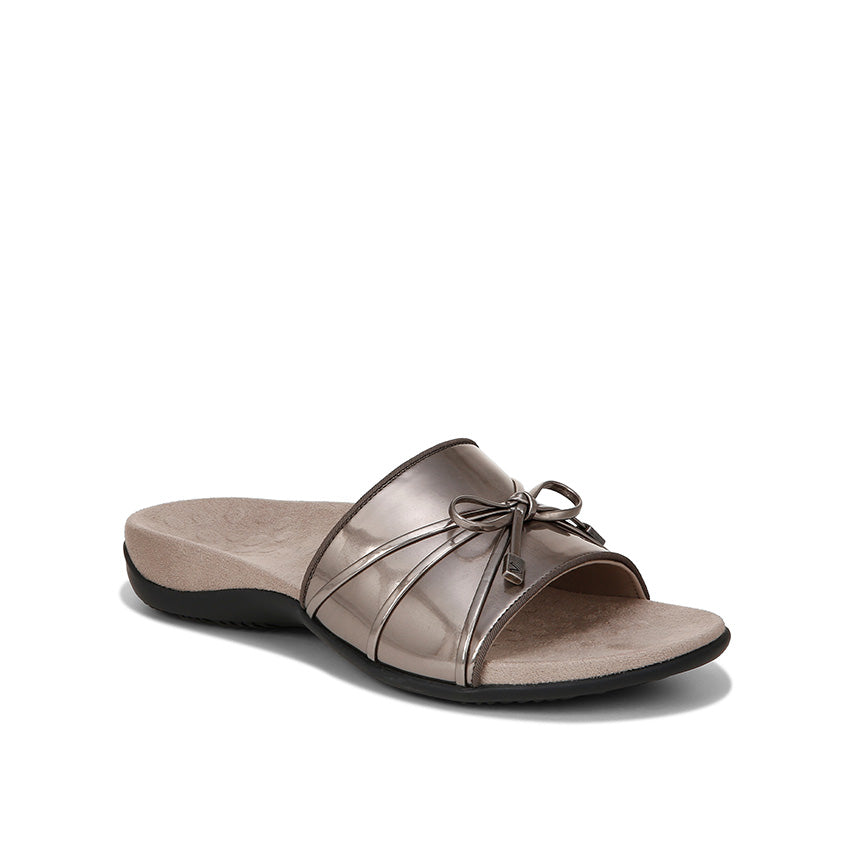 Rest Bella Slide  Women's Sandals - Pewter