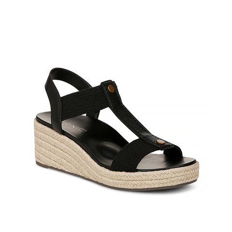 Solano Calera Women's Heel/Wedge Sandals - Black