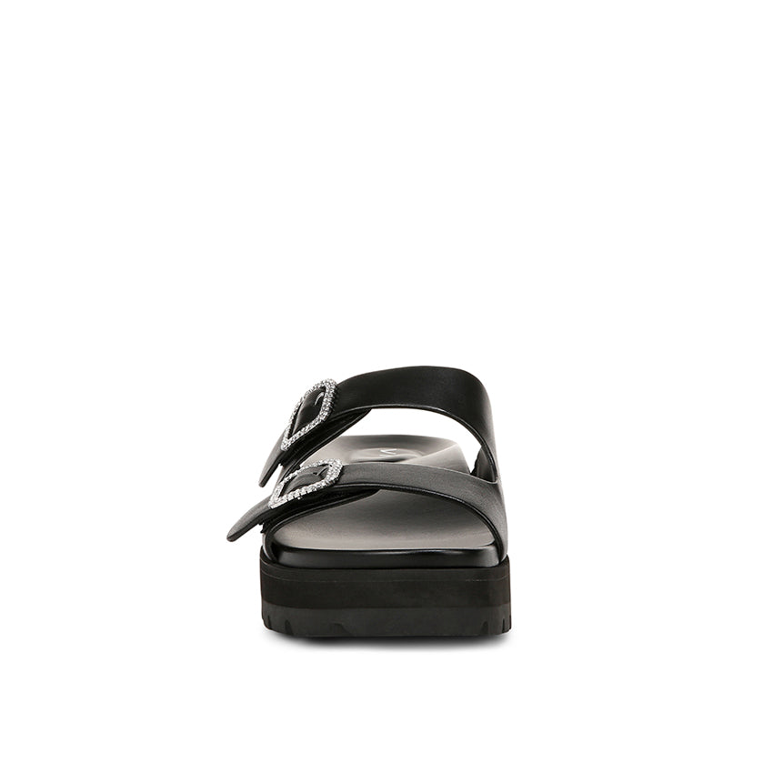 Onyx Capitola Crystal Women's Sandals - Black