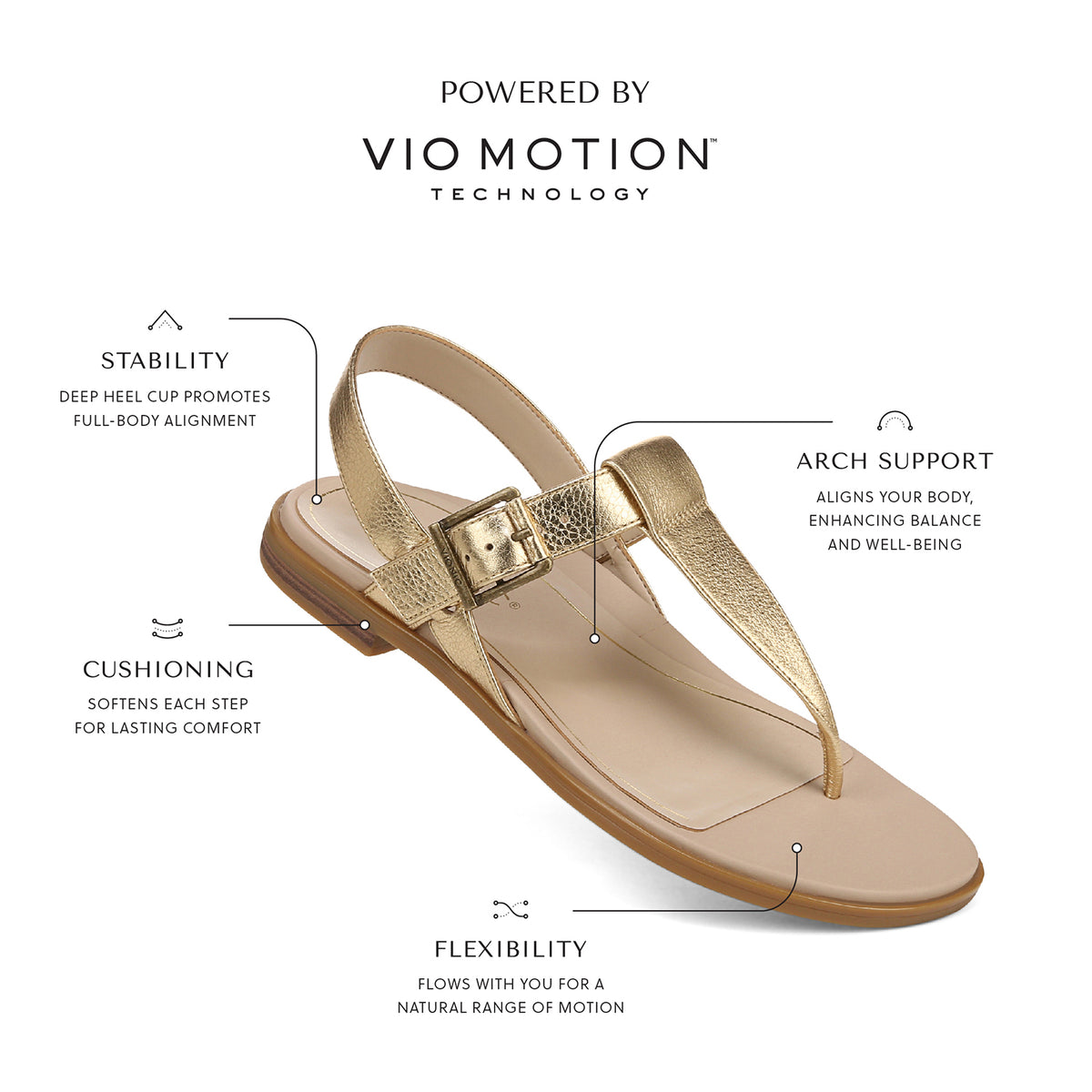 Citrine Cora Women's Sandals - Cream