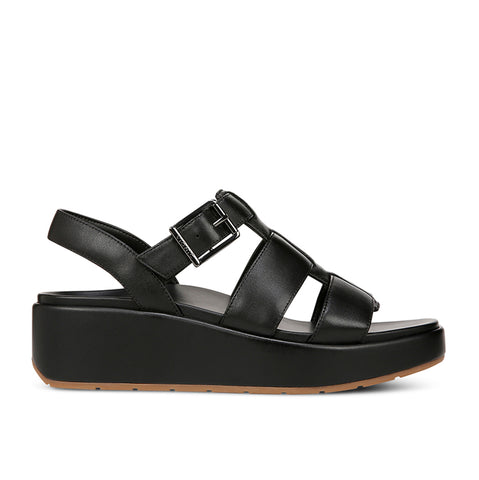 Freshno Delano Women's Heel/Wedge Sandals -Black