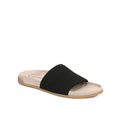 Evie Compression Knit Women's Sandals - Black