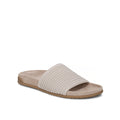 Evie Compression Knit Women's Sandals - Cream