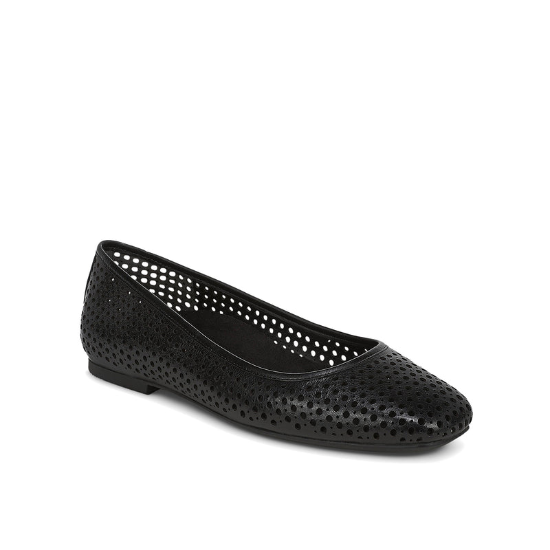 Hyacinth Orinda Perf Women's Flats Shoes - Black