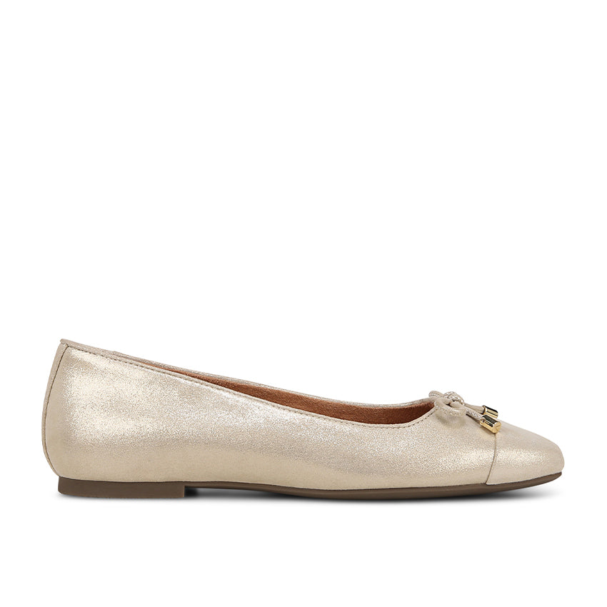 Hyacinth Klara Women's Flat Shoes - Gold