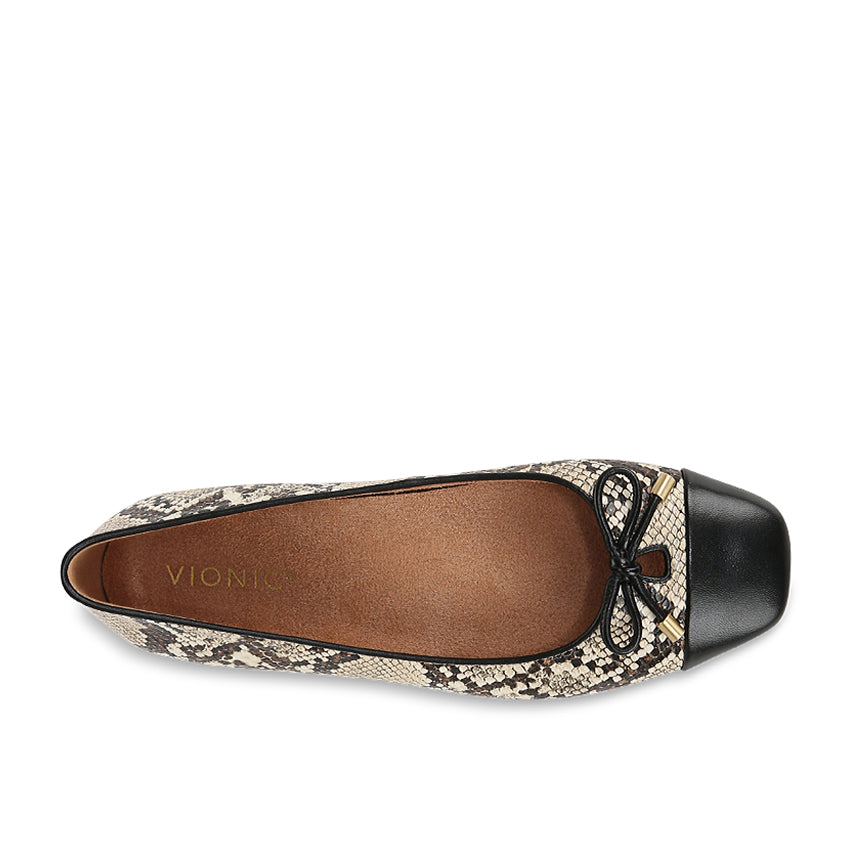 Hyacinth Klara Women's Flat Shoes -  Ivory Multi