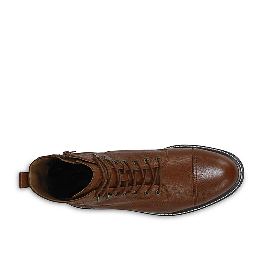 Lodi Livermore Men's Dress Shoes - Tan