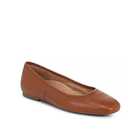 Hyacinth Orinda Women's Flat Shoes - Tan