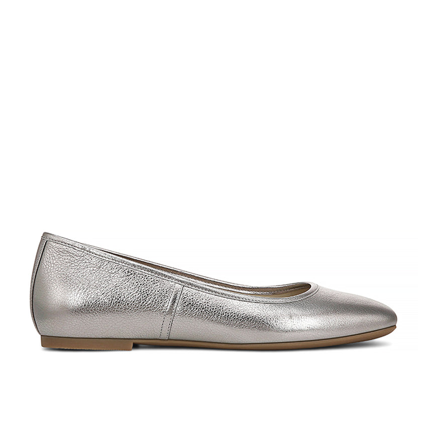 Hyacinth Orinda Women's Flat Shoes - Pewter Metallic