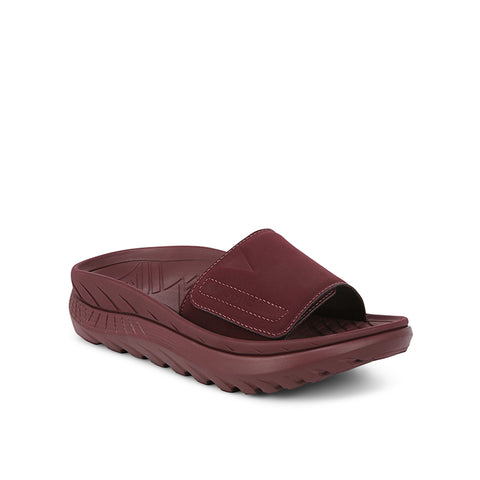 Blissful Rejuvenate  Women's Sandals - Port Wine