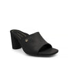 Tulip Canary Women's Heel/Wedge Sandals - Black