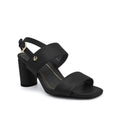 Tulip Jade Women's Heel/Wedge Sandals - Black