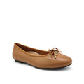 Azalea Faye Women's Flat Shoes - Tan