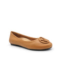 Azalea Mist Women's Flats Shoes - Tan