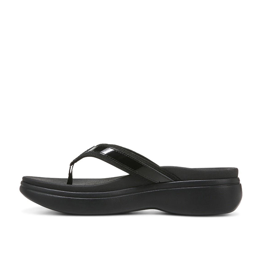 Sunrise High Tide II Women's Heel/Wedge Sandals - Black