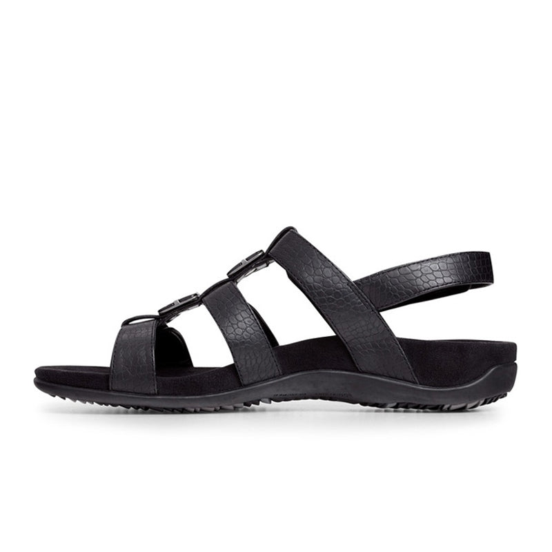 Rest Amber Women's Sandals - Black Croco