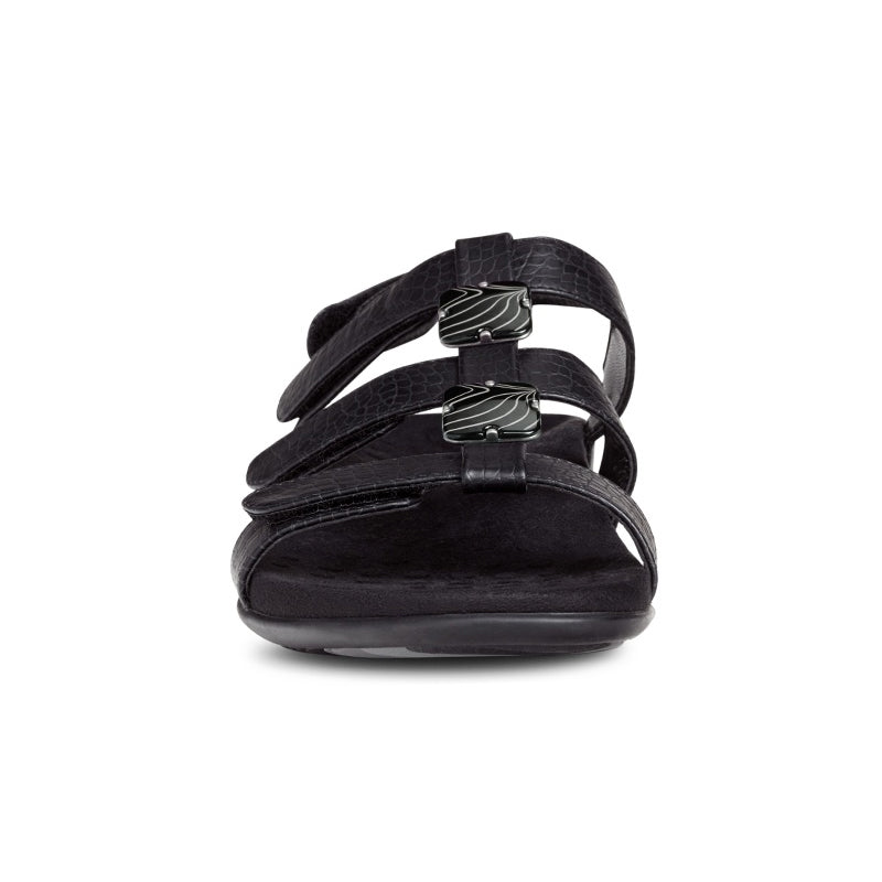 Rest Amber Women's Sandals - Black Croco