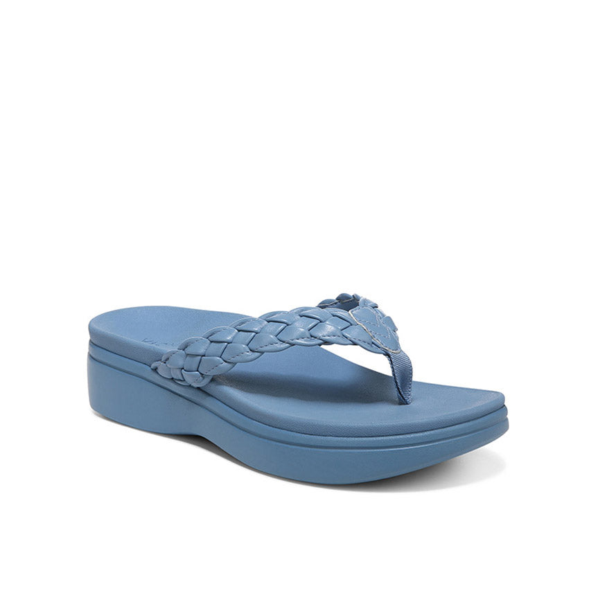 Sunrise Kenji Women's Wedge Sandals - Blue Shadow