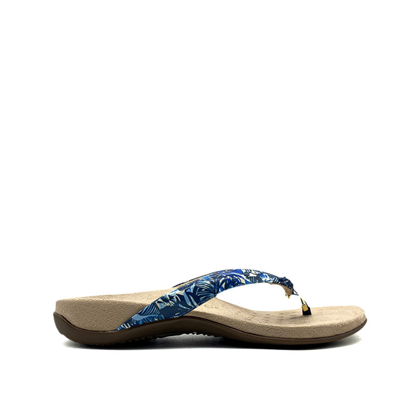 Rest Bella II Toe Post Women's Sandals - Blue Palm