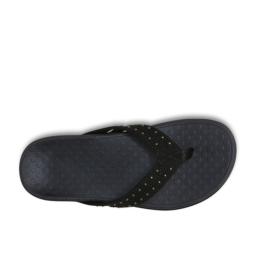 Tide Tasha Women's Sandals - Black Microfiber